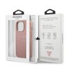 Guess GUHCP13XPSASBPI iPhone 13 Pro Max 6,7 różowy/pink hardcase Saffiano Stripe